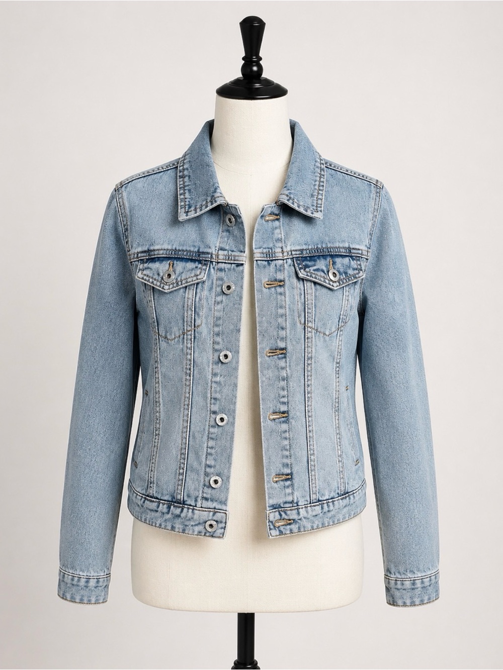 Tiger Patch Jean Jacket - Picture 2 of 6